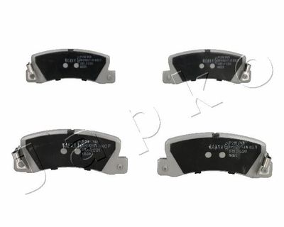 Brake Pad Set, disc brake JAPKO 51213