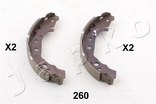 JAPKO 55260 Brake Shoe Set