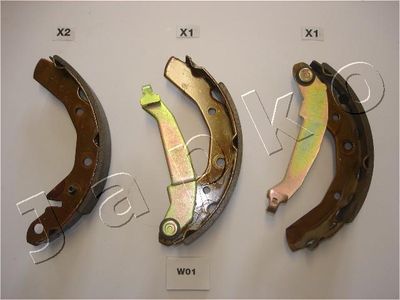 Brake Shoe Set JAPKO 55W01