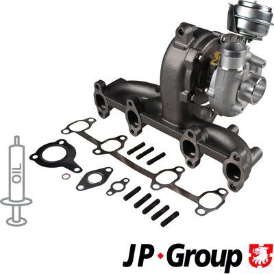 JP GROUP 1117401700 Charger, charging (supercharged/turbocharged)