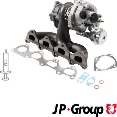 JP GROUP 1117403000 Charger, charging (supercharged/turbocharged)