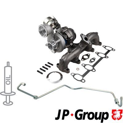 JP GROUP 1117800510 Charger, charging (supercharged/turbocharged)