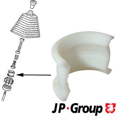 JP GROUP 1131400600 Bushing, selector/shift rod