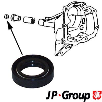 Shaft Seal, manual transmission JP GROUP 1132102200