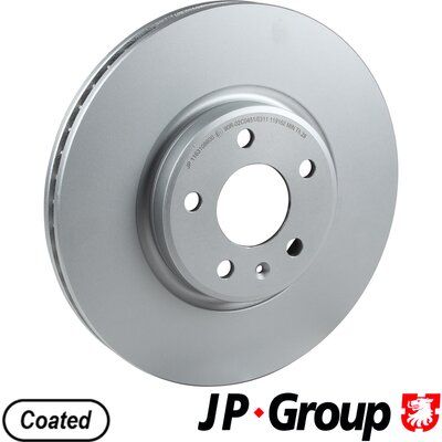 JP GROUP 1163108600 Brake Disc