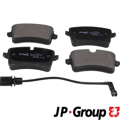 JP GROUP 1163708510 Brake Pad Set, disc brake