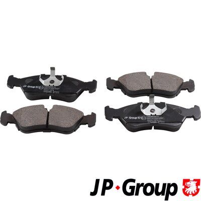 Brake Pad Set, disc brake JP GROUP 1263600910