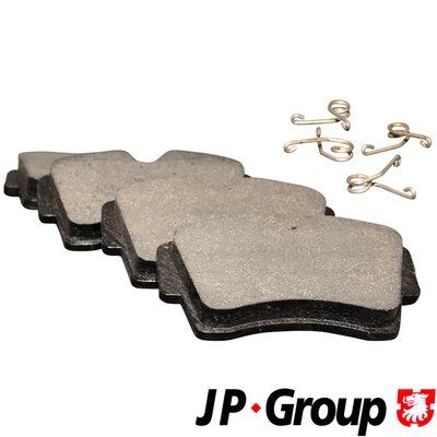 Brake Pad Set, disc brake JP GROUP 1263601510