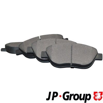 Brake Pad Set, disc brake JP GROUP 1263602110