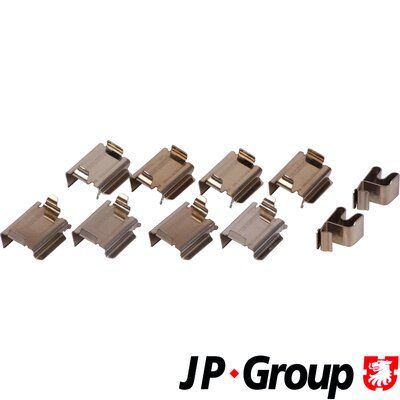 Accessory Kit, disc brake pad JP GROUP 1263650310