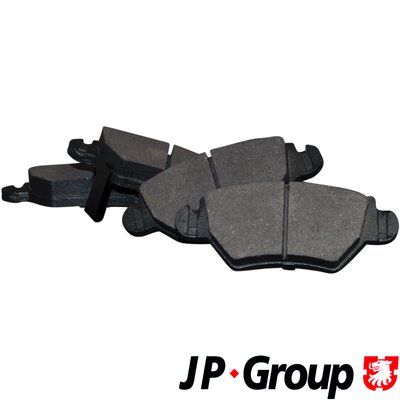 Brake Pad Set, disc brake JP GROUP 1263700210