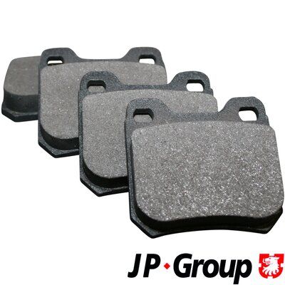 Brake Pad Set, disc brake JP GROUP 1263700410