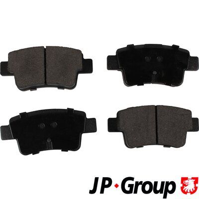 Brake Pad Set, disc brake JP GROUP 1263701010