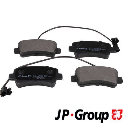 Brake Pad Set, disc brake JP GROUP 1263701810