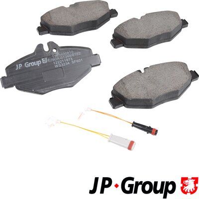 JP GROUP 1363600810 Brake Pad Set, disc brake