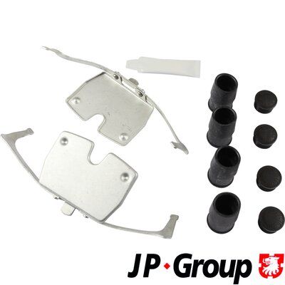 Accessory Kit, disc brake pad JP GROUP 1464003810