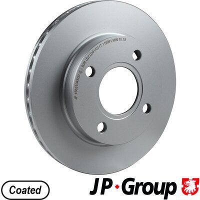 Brake Disc JP GROUP 1563104500