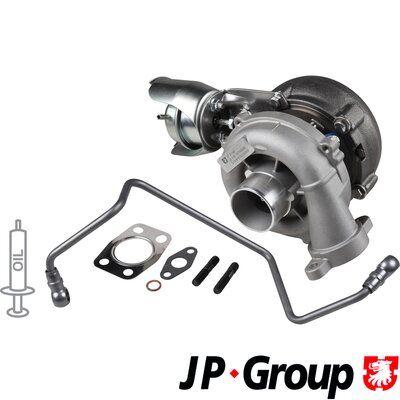 Charger, charging (supercharged/turbocharged) JP GROUP 3117800110