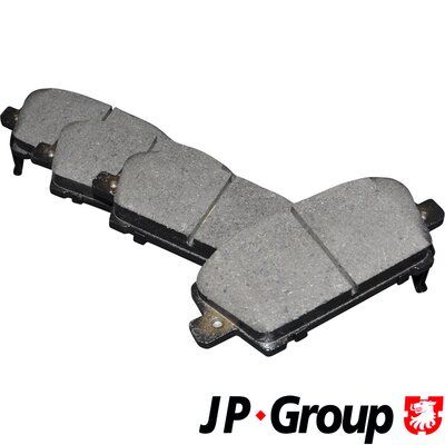 Brake Pad Set, disc brake JP GROUP 3463601010