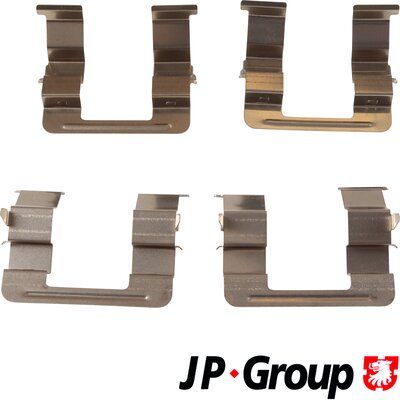 Accessory Kit, disc brake pad JP GROUP 3864003110