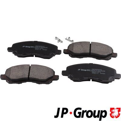 JP GROUP 3963600410 Brake Pad Set, disc brake