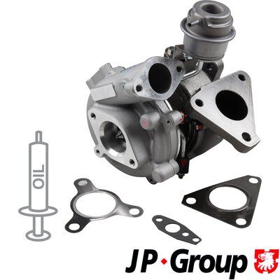 Charger, charging (supercharged/turbocharged) JP GROUP 4017402100