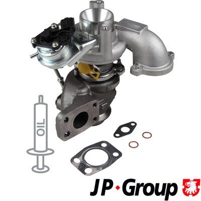 Charger, charging (supercharged/turbocharged) JP GROUP 4117400400