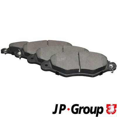 Brake Pad Set, disc brake JP GROUP 4163601610