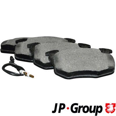 JP GROUP 4163602810 Brake Pad Set, disc brake