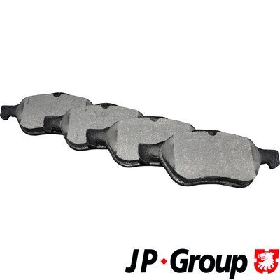 Brake Pad Set, disc brake JP GROUP 4363600610