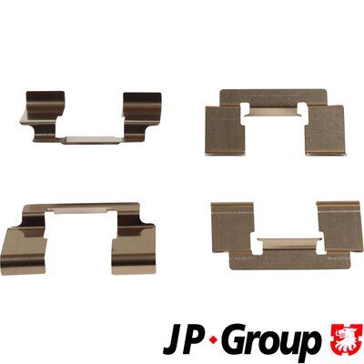 Accessory Kit, disc brake pad JP GROUP 4364003510