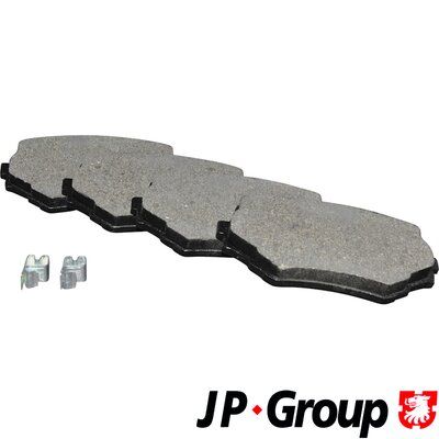 Brake Pad Set, disc brake JP GROUP 4763600410