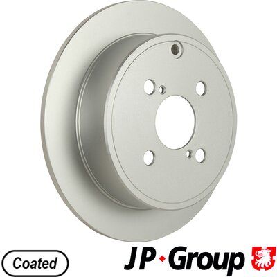 Brake Disc JP GROUP 4863200700