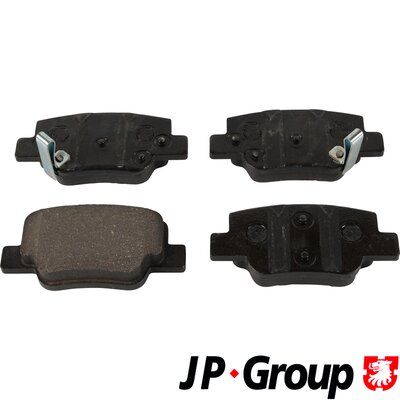 Brake Pad Set, disc brake JP GROUP 4863602010