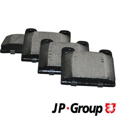 Brake Pad Set, disc brake JP GROUP 4963700210