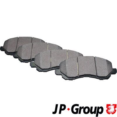 Brake Pad Set, disc brake JP GROUP 5063600910