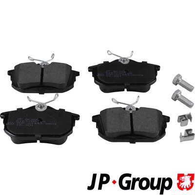 Brake Pad Set, disc brake JP GROUP 6163700110