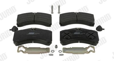 Brake Pad Set, disc brake JURID 2924405390