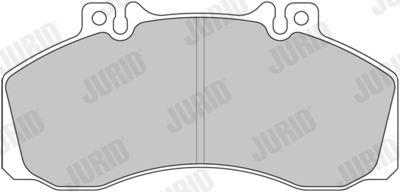 Brake Pad Set, disc brake JURID 2983509560