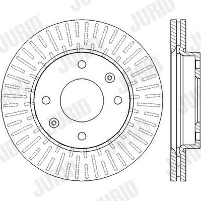 Brake Disc JURID 562459JC