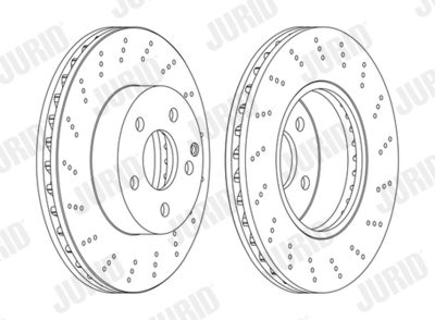 Brake Disc JURID 562619JC-1