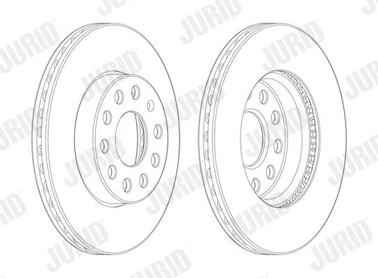 JURID 562990JC-1 Brake Disc