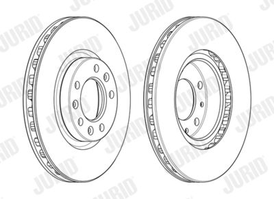 Brake Disc JURID 562991JC-1