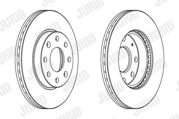 JURID 563019JC Brake Disc