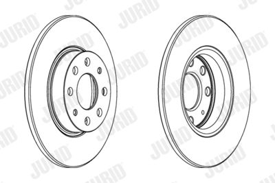 Brake Disc JURID 563020JC