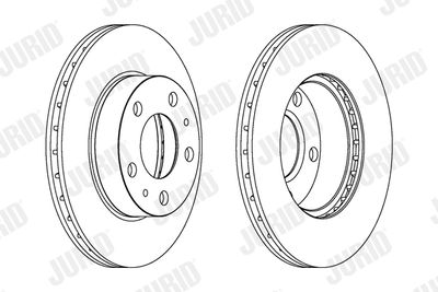 Brake Disc JURID 563021J