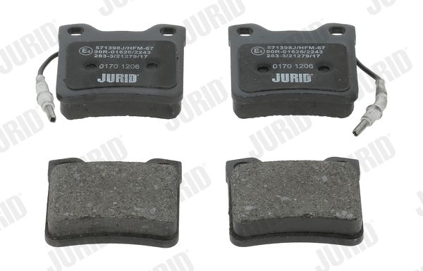 JURID 571398J Brake Pad Set, disc brake