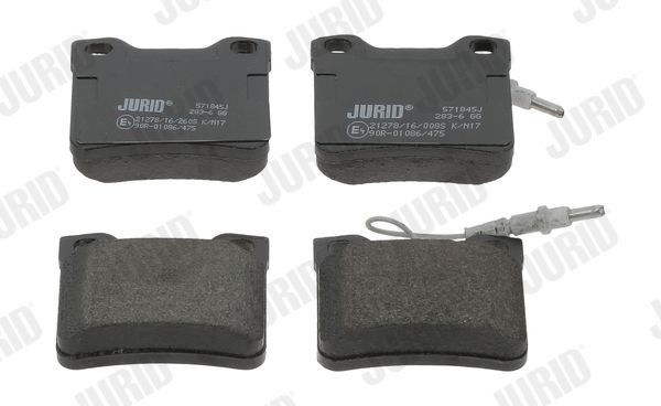 JURID 571845J Brake Pad Set, disc brake