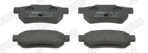 JURID 572135J Brake Pad Set, disc brake