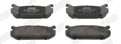 Brake Pad Set, disc brake JURID 572161J